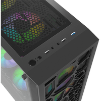 Twisted Minds 03 Spider Mid Tower Gaming Case TM-GM-II-B