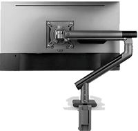 Twisted Minds Single Monitor Premium Silm Spring Assisted Monitor Arm - Grey TM-49-C06-G