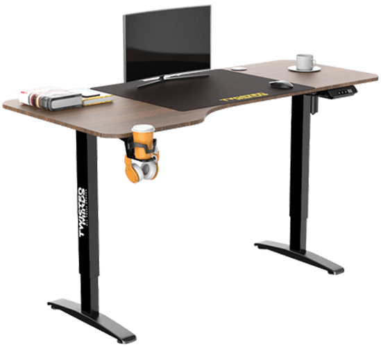 Twisted Minds T Shaped Gaming Desk Electric-height adjustable - Left TM-T-9085-L