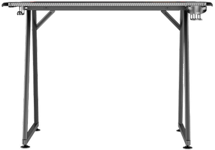 Twisted Minds A Shaped Gaming Desk Carbon fiber texture TM-A-1060-RGB