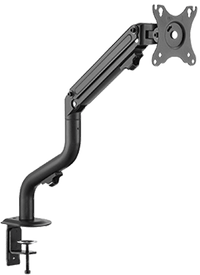 Twisted Minds Single Monitor Pipe Shaped Counterbalance Spring Assisted Monitor Arm TM-71-C06