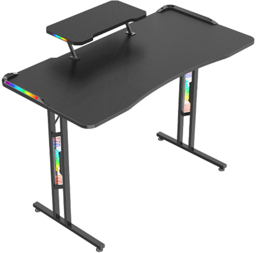 Twisted Minds T Shaped RGB Double Top Gaming Desk - TM-GD27-T-RGB