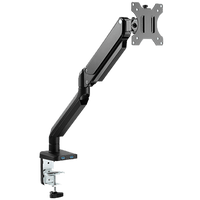 Twisted Minds Single Monitor Aluminum Slim Mechanical Spring USB Monitor Arm TM-26-C06