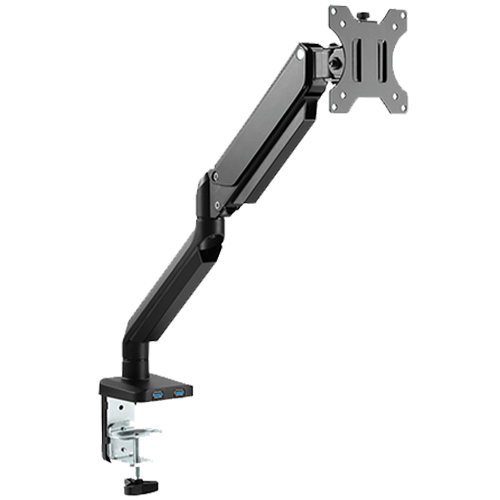 Twisted Minds Single Monitor Aluminum Slim Mechanical Spring USB Monitor Arm TM-26-C06