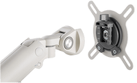 Twisted Minds Dual Monitors Premium Slim Spring-Assisted Monitor Arms - White TM-49-C012-W