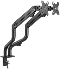 Twisted Minds Dual Monitor Pipe Shaped Counterbalance Spring Assisted Monitor Arm TM-71-C012