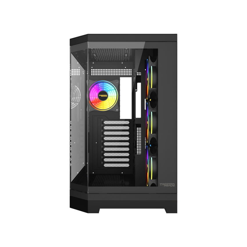 Twisted Minds Vanguard - 04 Mid Tower Gaming Case - Black – TM-P285-B