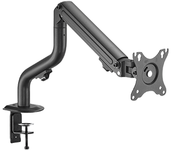 Twisted Minds Single Monitor Pipe Shaped Counterbalance Spring Assisted Monitor Arm TM-71-C06
