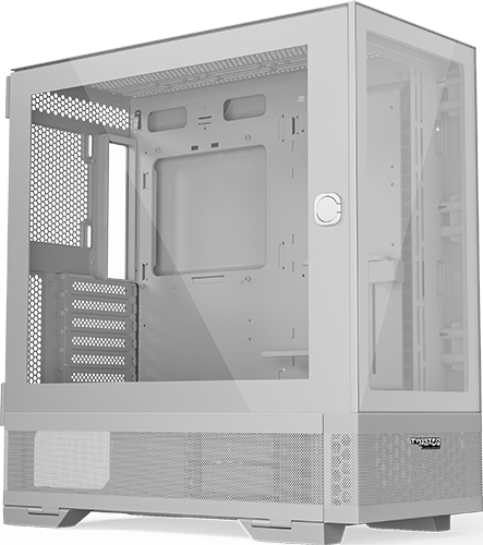 Twisted Minds Minimalist -04 Mid Tower Gaming Case - White TM-X5-W