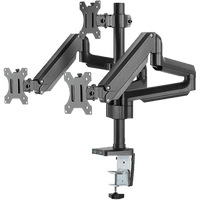 Twisted Minds Triple Monitor Aluminum Slim Mechanical Spring USB Monitor Arm TM-26-C018UP