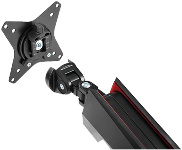 Twisted Minds Single Monitor Spring-Assisted PRO Gaming Monitor Arm - RGB TM-39-C06U