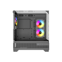 Twisted Minds DarkPulse Tempered Glass Mid Tower Gaming Case Black - TM-XL290-B