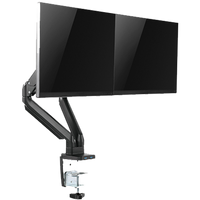 Twisted Minds Dual Monitor Aluminum Slim Mechanical Spring USB Monitor Arm TM-26-C012