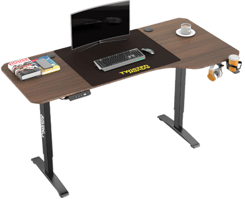 Twisted Minds T Shaped Gaming Desk Electric-height adjustable - Right - TM-T-9085-R