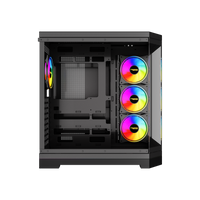 Twisted Minds Vanguard - 04 Mid Tower Gaming Case - Black – TM-P285-B
