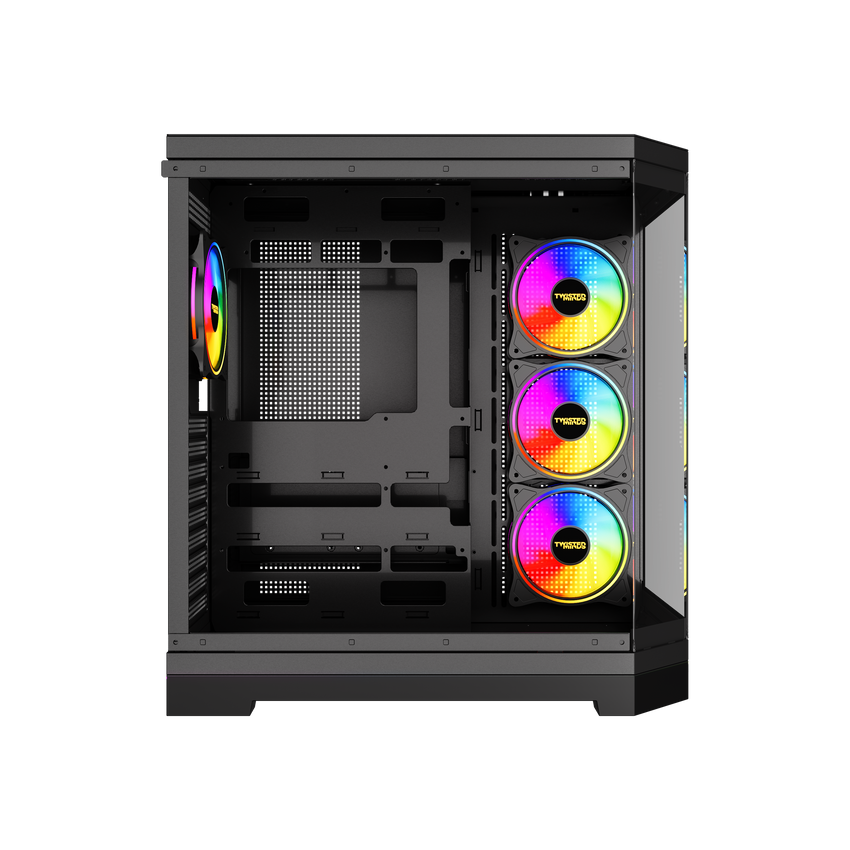 Twisted Minds Vanguard - 04 Mid Tower Gaming Case - Black – TM-P285-B