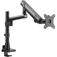 Twisted Minds Single Slim Pole Mounted Spring Assisted Monitor Arm TM-20-C06P