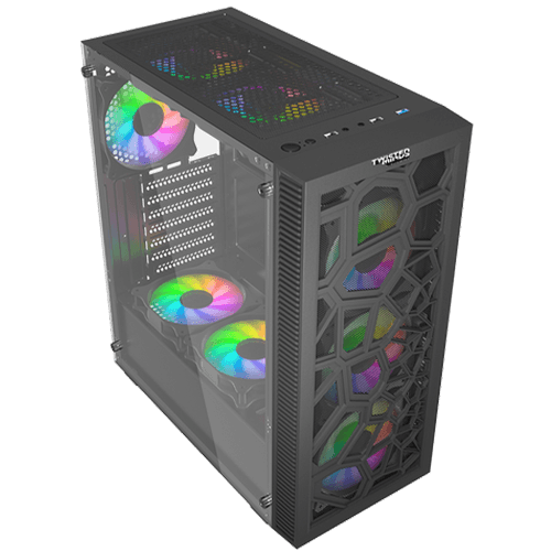 Twisted Minds 03 Spider Mid Tower Gaming Case TM-GM-II-B