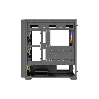 Twisted Minds Storm Rider - 04 Mid Tower Gaming Case - Black – TM-CT200-B