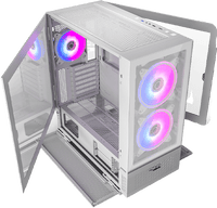 Twisted Minds Minimalist -04 Mid Tower Gaming Case - White TM-X5-W