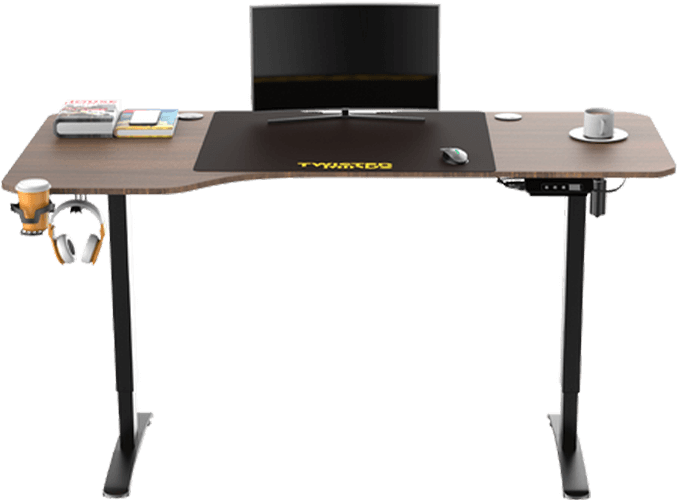 Twisted Minds T Shaped Gaming Desk Electric-height adjustable - Left TM-T-9085-L