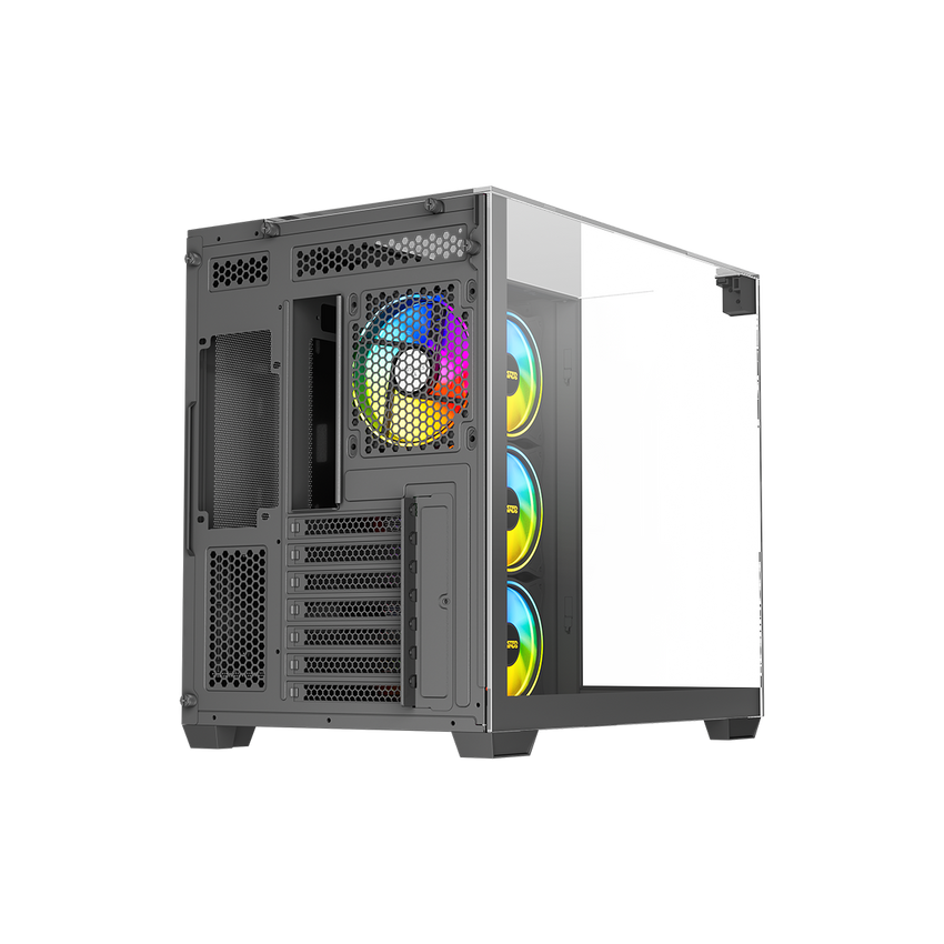 Twisted Minds Warden Rider Gaming Case Mid Tower 04 Black – TM-M2858-B