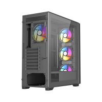 Twisted Minds Storm Rider - 04 Mid Tower Gaming Case - Black – TM-CT200-B