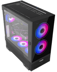 Twisted Minds Minimalist -04 Mid Tower Gaming Case - Black TM-X5-B