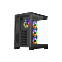 Twisted Minds Vanguard - 04 Mid Tower Gaming Case - Black – TM-P285-B