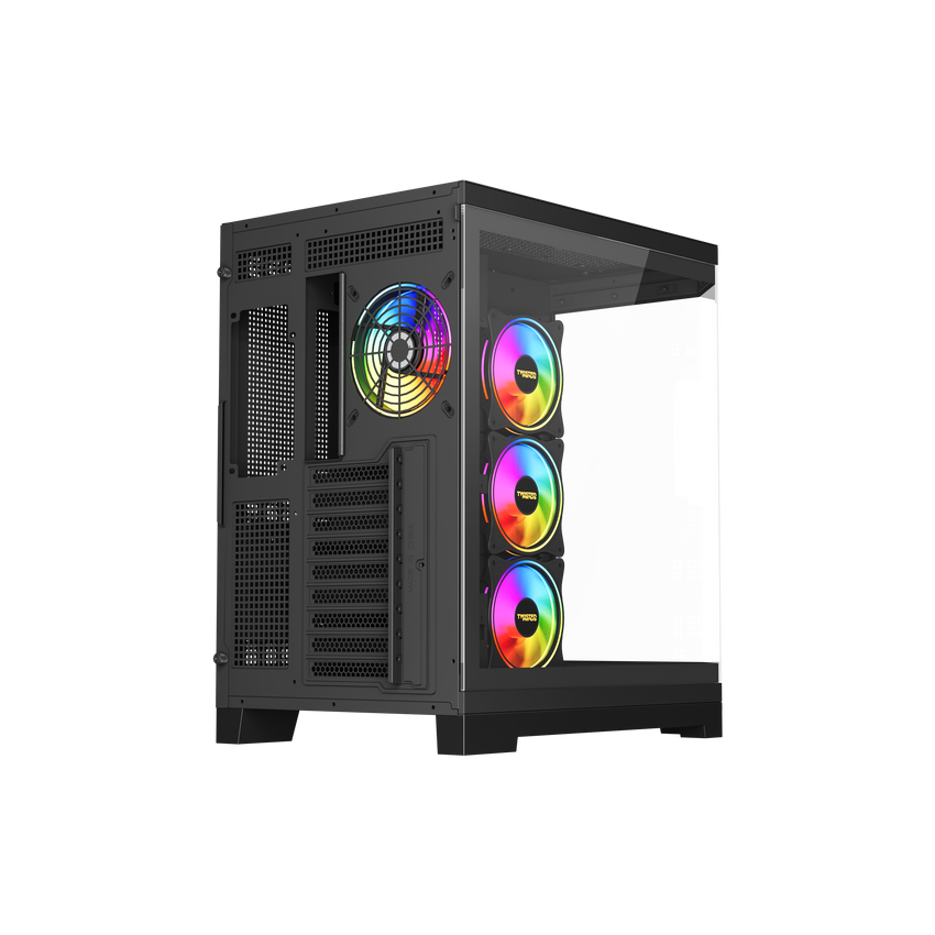 Twisted Minds Vanguard - 04 Mid Tower Gaming Case - Black – TM-P285-B