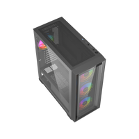 Twisted Minds Storm Rider - 04 Mid Tower Gaming Case - Black – TM-CT200-B