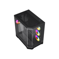 Twisted Minds Vanguard - 04 Mid Tower Gaming Case - Black – TM-P285-B