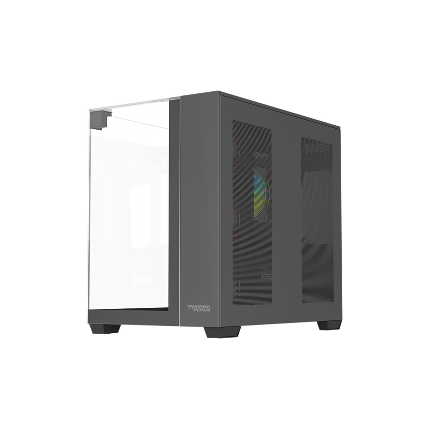 Twisted Minds Warden Rider Gaming Case Mid Tower 04 Black – TM-M2858-B