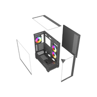 Twisted Minds DarkPulse Tempered Glass Mid Tower Gaming Case Black - TM-XL290-B