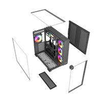 Twisted Minds Warden Rider Gaming Case Mid Tower 04 Black – TM-M2858-B