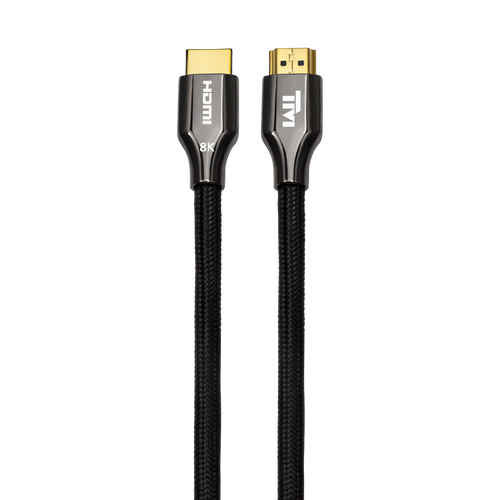 Twisted Minds HDMI 2.1 Resolution 8K/60Hz, 4K/120Hz, 4K/60Hz - Bandwidth 48Gbps Cable 3M - TM-Z8KHDMI-3M