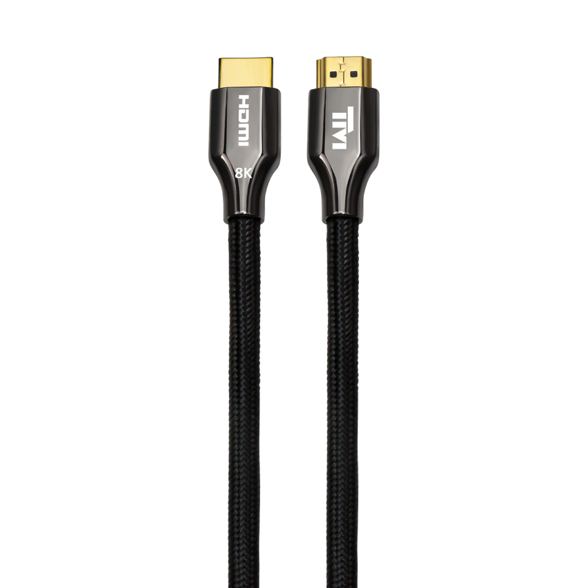 Twisted Minds HDMI 2.1 Resolution 8K/60Hz, 4K/120Hz, 4K/60Hz - Bandwidth 48Gbps Cable 3M - TM-Z8KHDMI-3M