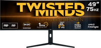 Twisted Minds Eclipse Pro Series CURVE 49" 5K/2K - 75HZ 1ms Gaming Monitor - TM492K75IPS