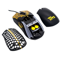 Twisted Minds COOLKNIGHT Wired 12000 DPI Gaming Mouse RGB - Black - TM-COOLKNIGHT