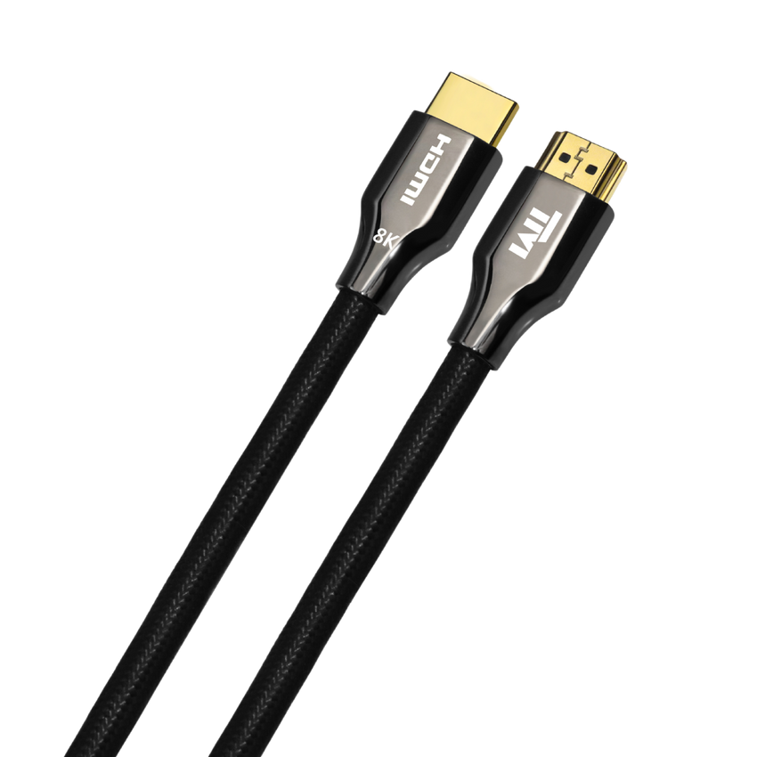 Twisted Minds HDMI 2.1 Resolution 8K/60Hz, 4K/120Hz, 4K/60Hz - Bandwidth 48Gbps Cable 3M - TM-Z8KHDMI-3M