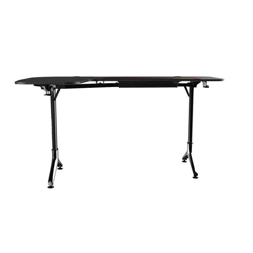 Twisted Minds Y Shaped Gaming Desk Carbon fiber texture - Left