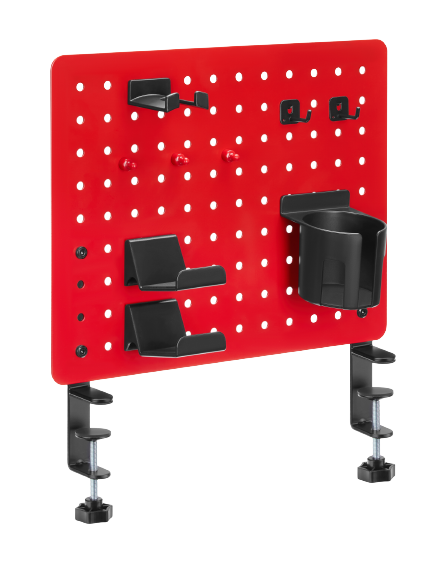 Twisted Minds Gaming Clamp Mount Pegboard