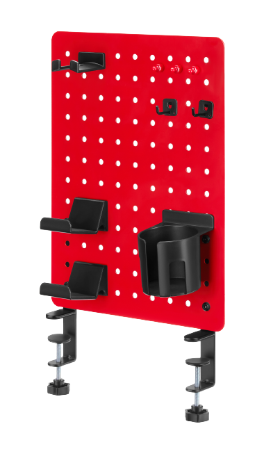 Twisted Minds Gaming Clamp Mount Pegboard