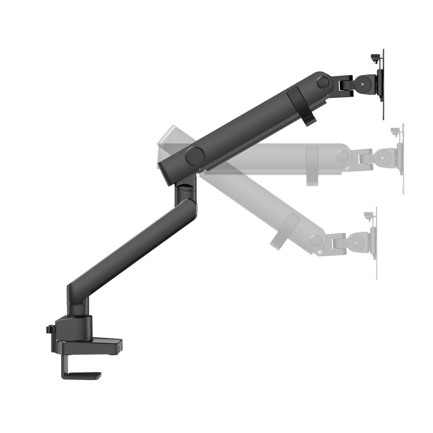 Twisted Minds Single Screen Slim Heavy-Duty Mechanical Spring Monitor Arm - TM-84-C06
