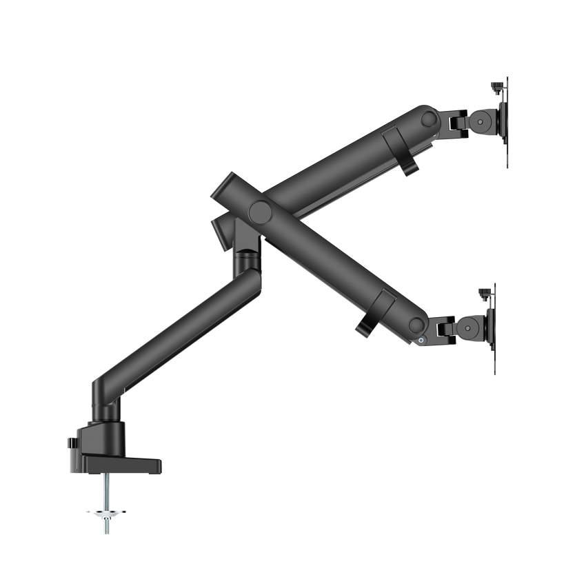 Twisted Minds Dual Screen Slim Heavy-Duty Mechanical Spring Monitor Arm – TM-84-C012