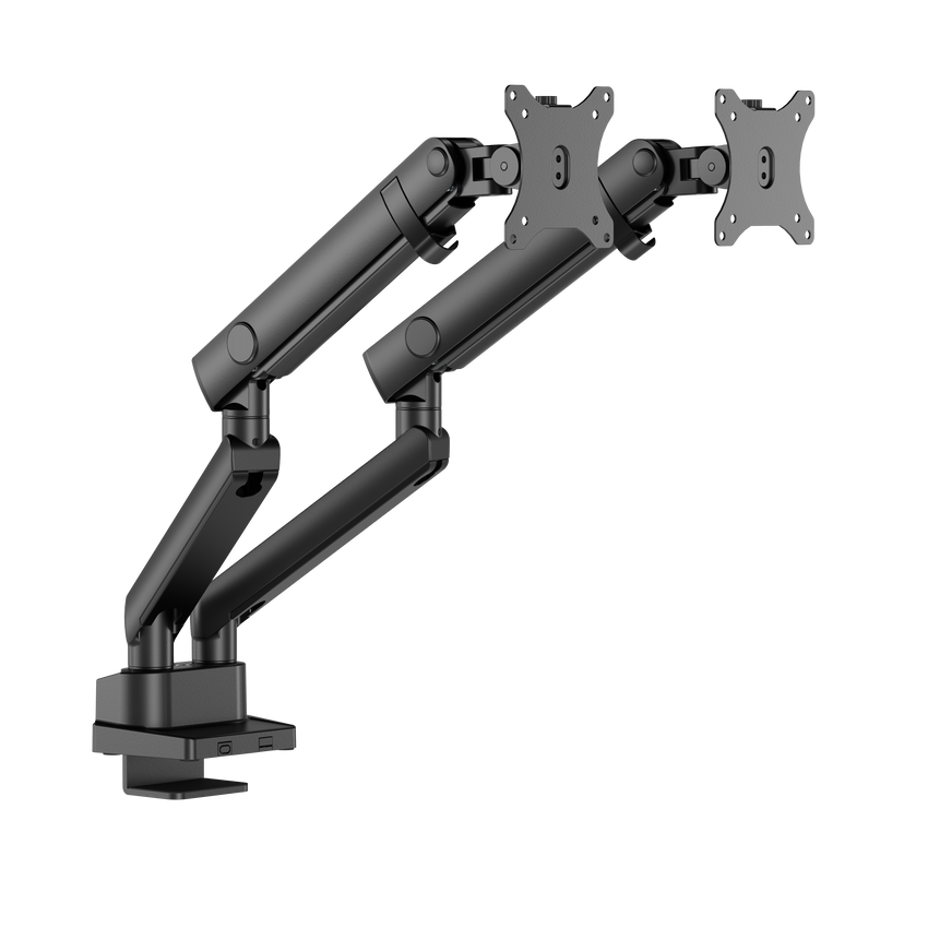 Twisted Minds Dual Screen Slim Heavy-Duty Mechanical Spring Monitor Arm – TM-84-C012