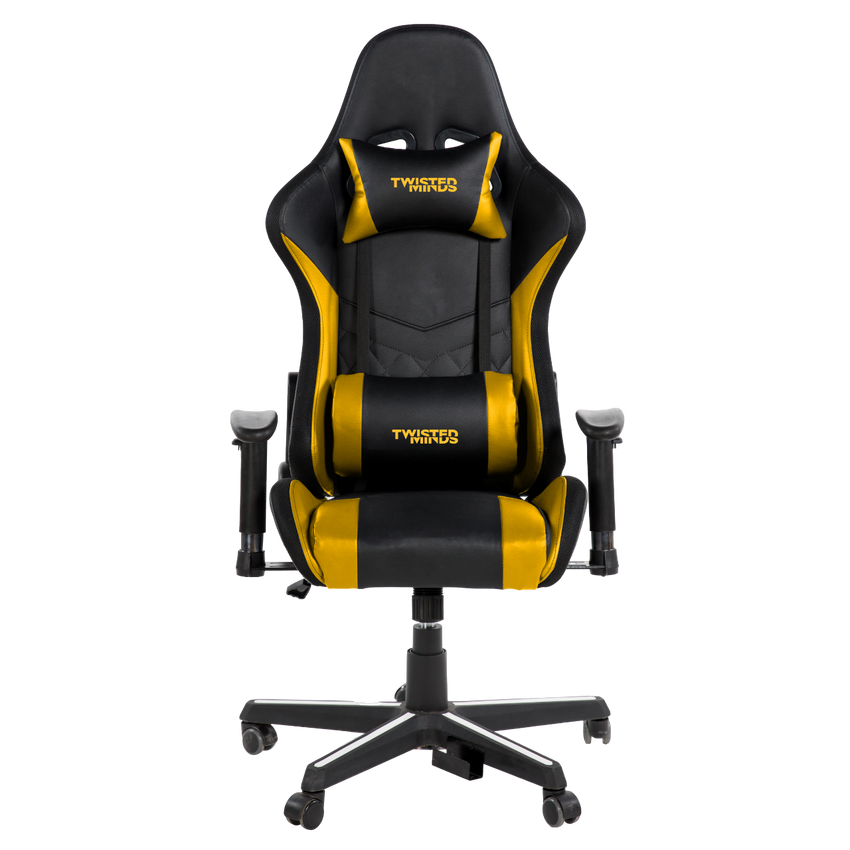 Twisted Minds 5 in 1 Gaming Chair | Yellow
