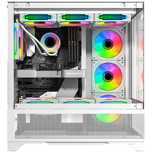 Twisted Minds Phantek - 07 Mid Tower Gaming Case - TM-245-3-W