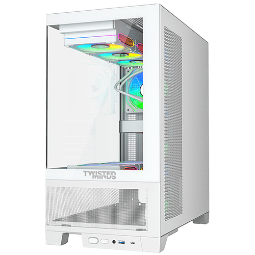 Twisted Minds Phantek - 07 Mid Tower Gaming Case - TM-245-3-W