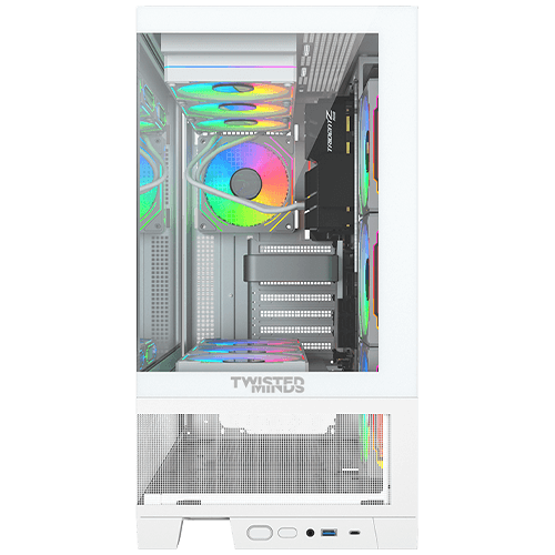 Twisted Minds Phantek - 07 Mid Tower Gaming Case - TM-245-3-W